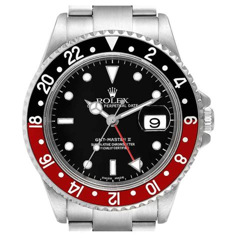 rolex watch black and red|rolex gmt 16710 for sale.